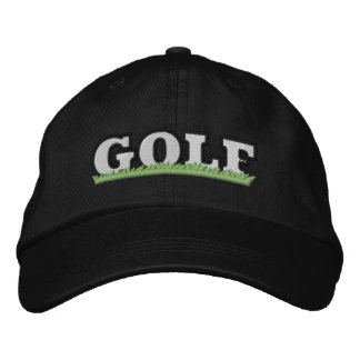 刺繍GOLF 刺繍入りキャップ