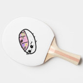 刺身ピルバグ可愛いおもしろい動物持参 卓球ラケット (横)
