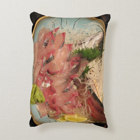 刺身刺身 アクセントクッション (裏面(縦))