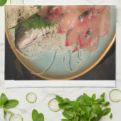 刺身刺身 キッチンタオル (折り畳み)