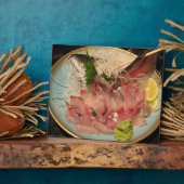 刺身刺身 フォトプラーク (側面)