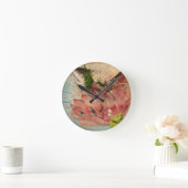 刺身刺身 ラウンド壁時計 (ホーム)