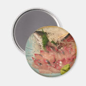 刺身刺身...食日本の品 マグネット (正面/裏面)