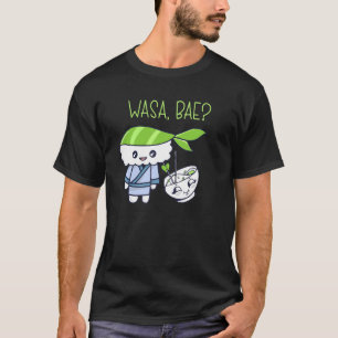 刺身食日本のべ和佐和さけ寿司 Tシャツ