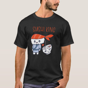 刺身食日本の寿司キングサーモン寿司1 Tシャツ