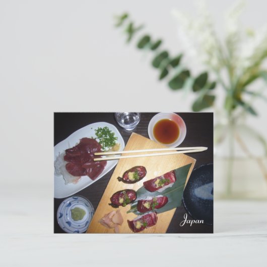 刺身 ポストカード (スタンド正面)