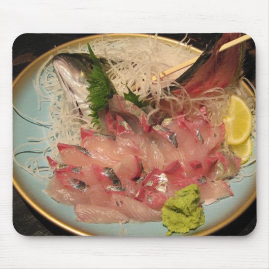 刺身 ... 日本の料理 マウスパッド (正面)