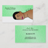 刺鍼術の名刺 名刺 (正面/裏面)