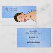 刺鍼術の名刺 名刺 (正面/裏面)