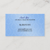 刺鍼術の名刺 名刺 (裏面)