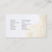 刺鍼術の箱 名刺 (裏面)