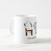 刺鍼術 コーヒーマグカップ (正面左)