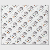 刺鍼術 ラッピングペーパー (フラット)