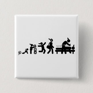 刺鍼術 缶バッジ