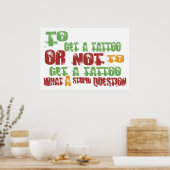 刺青を入れる ポスター (キッチン)