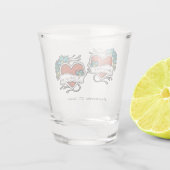 刺青ハート、Tattoo Graphic 結婚's ショットグラス (裏面)