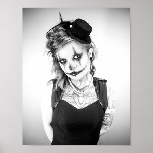 刺青モデル – アシュレーリン ポスター (正面)