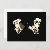 刺青レディースクラブ、シャドー・レディ。 ポストカード (正面/裏面)