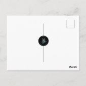 刺青レディースクラブ：シルエットレディ ポストカード (裏面)