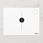 刺青レディースクラブ、パープル ポストカード (裏面)