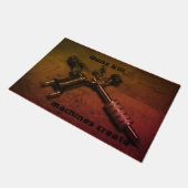 刺青銃が作る機械を殺す ドアマット (アングル)