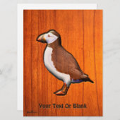 刻まれた大西洋のパフィン (正面/裏面)