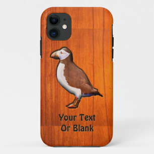 刻まれた大西洋のパフィン iPhone 11 ケース