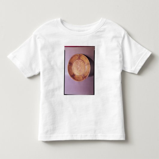刻まれた皿、唐朝 トドラーTシャツ (正面)