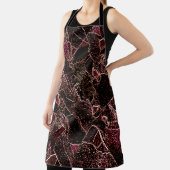 刻まれた茶色の岩のスタイルのテクスチャ エプロン (インサイチュ)