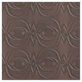 刻まれた革の茶色のシームレスなパターン ファブリック (クローズアップ)