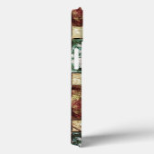 刻まれて斑点のある茶色の緑の長方形の部分 Case-Mate iPhoneケース (裏面 / 右)