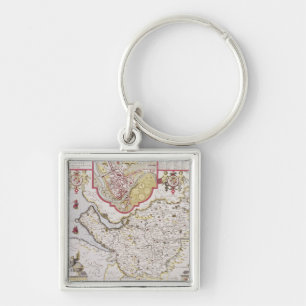 刻まれるチェスターのCountyeパラタイン キーホルダー