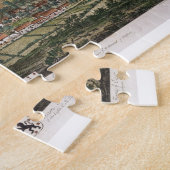 刻まれる東からのナッティンガムの見通し ジグソーパズル (側面)