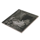 刻まれるAugustusおよびCleopatraのインタビュー タイル (側面)