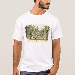 刻まれるErlawのダイアナの寺院の眺め Tシャツ