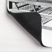 刻まれるHargreavesのジェニー回転 マウスパッド (コーナー)