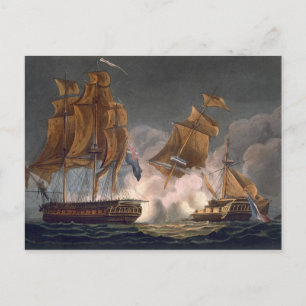 刻まれるLaの人権擁護者の捕獲、1796年6月8日 ポストカード