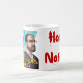 "刻み目国家"のコーヒー・マグ コーヒーマグカップ (中央)