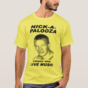 刻み目palooza tシャツ