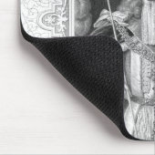 刻むトマスOsborneのポートレート マウスパッド (コーナー)