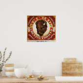 刻んだ素晴らし噛みタバコをエコー ポスター (キッチン)