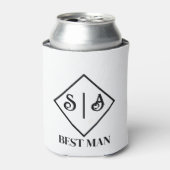 刻印クーラーボックス、バチュラーパーティギフト 缶クーラー (缶正面)