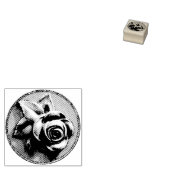 刻印バラ ラバースタンプ (押印)