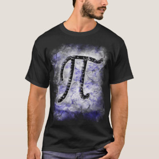 剃られるpiの記号のTシャツの大きい Tシャツ