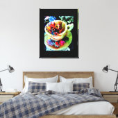 削り花（鉛筆） キャンバスプリント (インサイチュ (寝室))