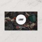 削除の迷惑メール 名刺 (裏面)