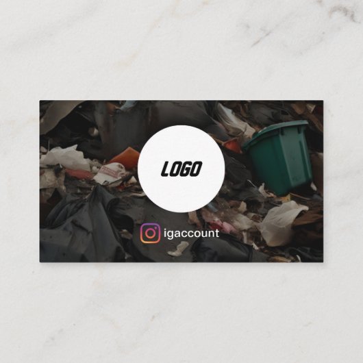 削除の迷惑メール 名刺 (裏面)