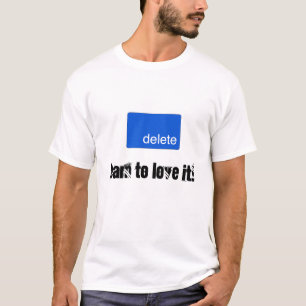 削除のTシャツ Tシャツ