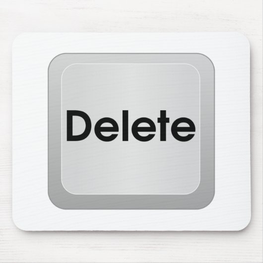 削除コンピュータ鍵 マウスパッド (正面)