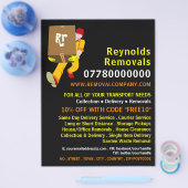 削除マンボックスデザイン、削除カンパニー広告 チラシ (シングル)